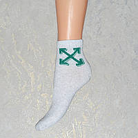 Красиві жіночі шкарпетки з написом (NG301/08)
