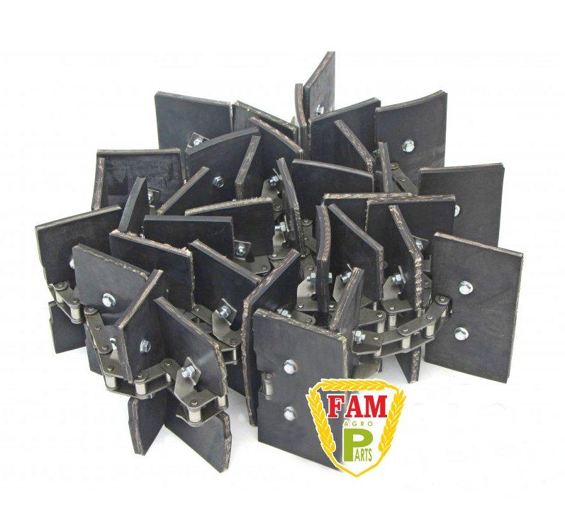 Транспортер зернового елеватора в зборі 144лан, 35скр, Gete, AH162059