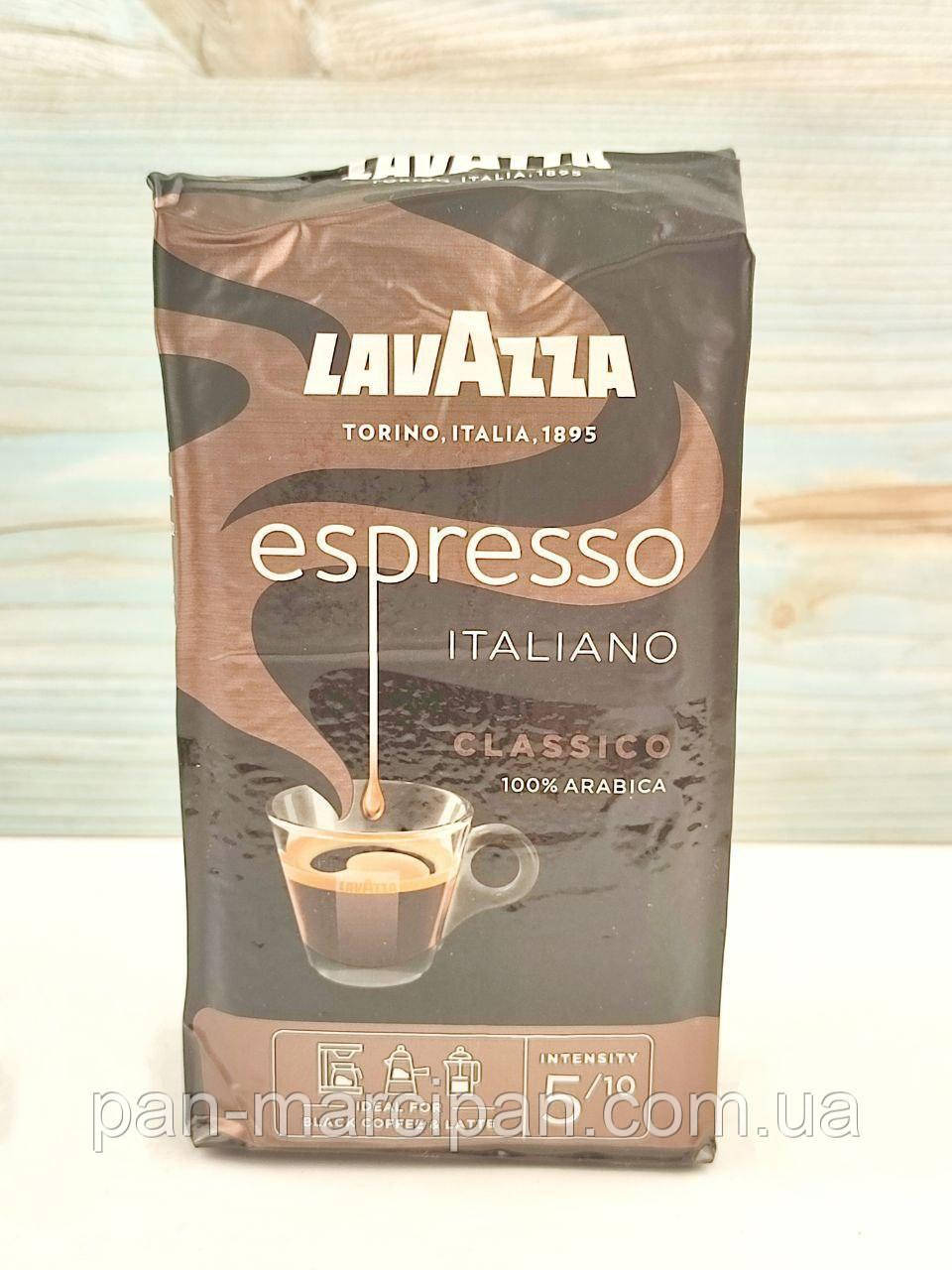 Кава мелена Lavazza Caffe Espresso 100 % арабіка 250 г, фото 1