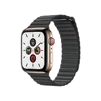 Apple Watch Series 5 4G 44mm Gold/Black Leather Loop