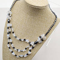 Буси Крихітка Гематит і Опал Синтетичний 45 см