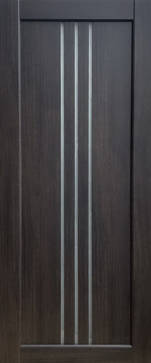 Міжкімнатні двері KDF LIBERTI Петра ПВХ Альба Венге (600)