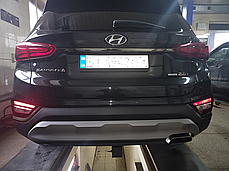 Фаркоп Hyundai Santa Fe 3 2012-2020 (Хендай Санта Фе 3) вставка під квадрат, фото 4
