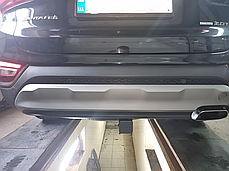 Фаркоп Hyundai Santa Fe 3 2012-2020 (Хендай Санта Фе 3) вставка під квадрат, фото 3