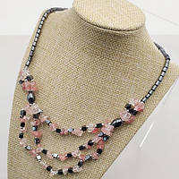 Буси Крихітка Гематит і Арабський Кварц 45 см