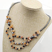 Буси Крихітка Гематит і Сердолик 45 см