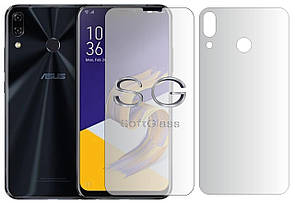 М'яке скло Asus Zenfone 5 2018 ZE620KL Комплект: Передня та Задня панелі поліуретанове SoftGlass