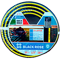 Поливальний шланг Black Rose 1/2" 20м (Італія)