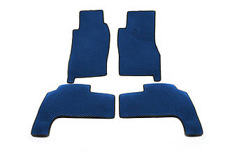 Килимки EVA (Синій) Довгий, 4 штук (передні та задні) для Nissan Patrol Y61 1997-2011 рр