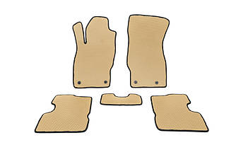 Килимки EVA (Бежевий) для Opel Corsa D 2007-2014 рр від VLF комп.