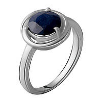 Серебряное кольцо SilverBreeze с натуральным сапфиром 2.267ct (2057529) 18.5 размер ES, код: 6832012