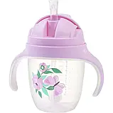 Поїльник непроливайка 240 мл 1464 BabyOno, Фіолетовий 1464/05, фото 4