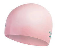 Шапочка для плавания Speedo Plain Moulded Silicone Cap JU (8-7099014571) Pink/Blue детская