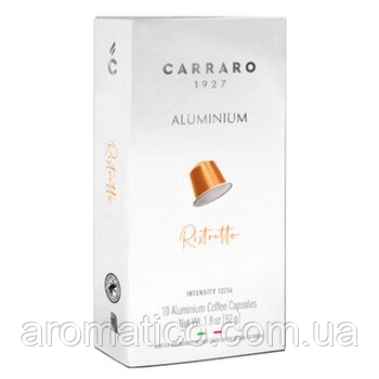 Кава в капсулах Nespresso Carraro "ALL" Ristretto 10 шт