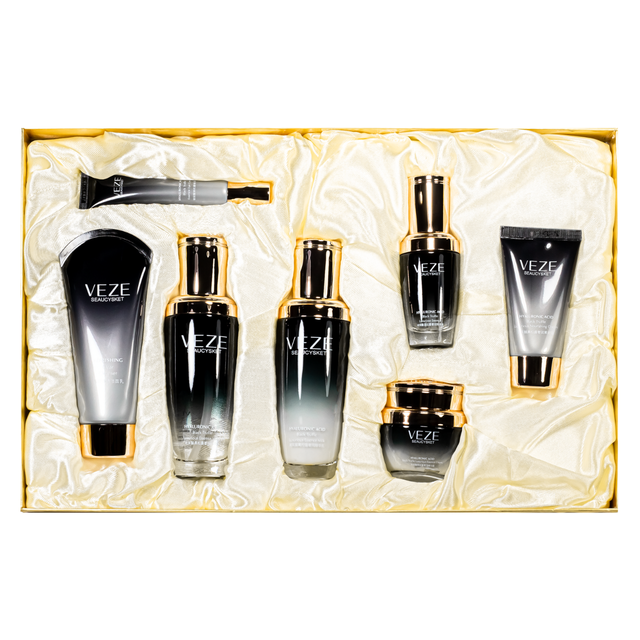 Подарочный набор косметики для женщин Veze Hyaluronic Acid Black