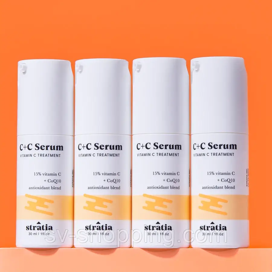 Антиоксидантна сироватка з вітаміном C Stratia C+C Serum