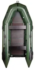 Надувний човен BARK BT-330 ПВХ слань-книжка моторна чотиримісна з привальним брусом