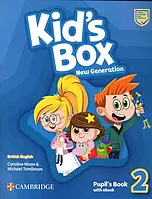 Kid's Box New Generation 2: Pupil's Book with eBook (підручник з кодом доступу онлайн)