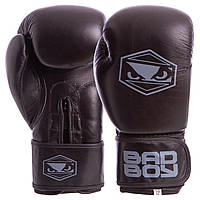 Перчатки боксерские кожанные BDB STRIKE 10 унций черный