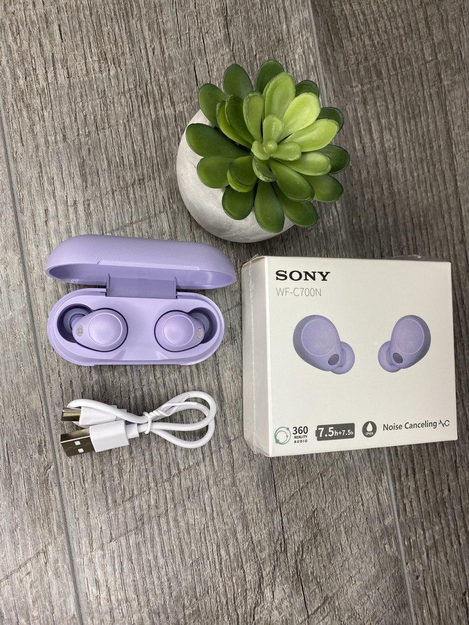 Бездротові навушники для Sony WF-C700N Violet Bluetooth