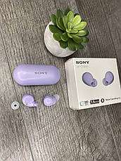 Бездротові навушники для Sony WF-C700N Violet Bluetooth, фото 5