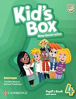 Kid's Box New Generation 4: Pupil's Book with eBook (підручник з кодом доступу онлайн)