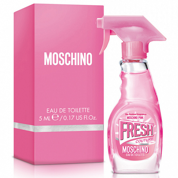 Туалетна вода Moschino Pink Fresh Couture для жінок — edt 5 ml mini