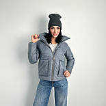 Демісезонна куртка із синтепоном "Lake" Батал, фото 5