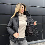 Демісезонна куртка із синтепоном "Lake" Батал, фото 7