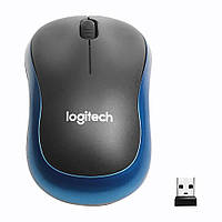 Мышь беспроводная Logitech M185 blue