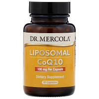 Антиоксидант Dr. Mercola Коэнзим Q10 липосомальный, 100 мг, Liposomal CoQ10, 30 капсул (MCL-01498)