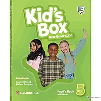 Kid's Box New Generation 5: Pupil's Book with eBook (підручник з кодом доступу онлайн)