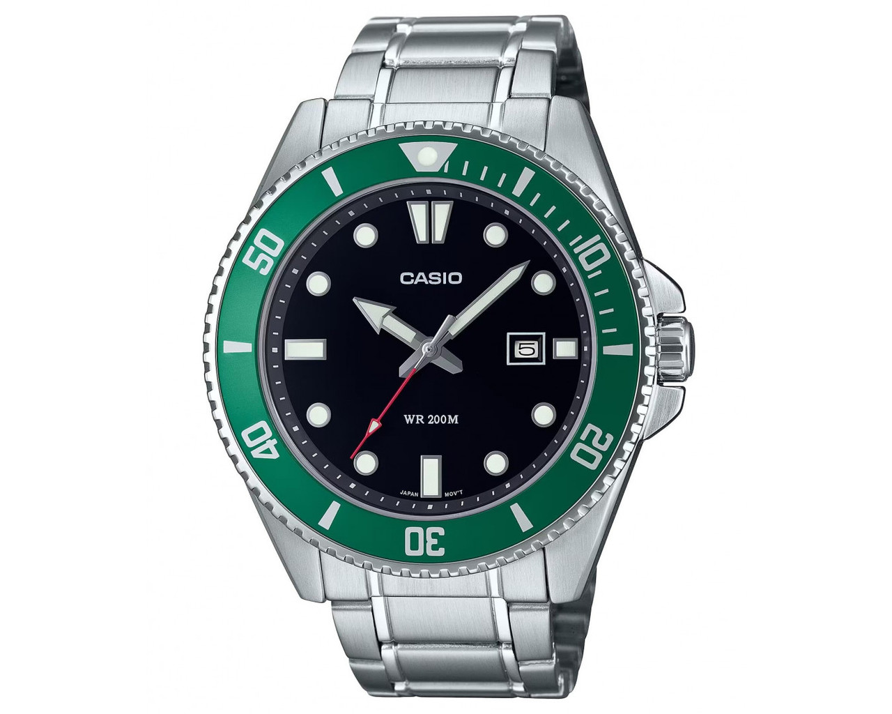Годинник наручний кварцовий чоловічий водонепроникний Casio MDV-107D-3AVEF