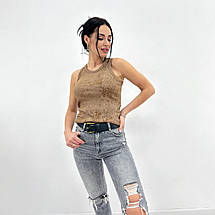 Трикотажна жіноча майка тай-дай "Design" (Турція), фото 4