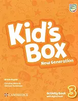 Kid's Box New Generation 3: Activity Book with Digital Pack (робочий зошит з кодом доступу онлайн)