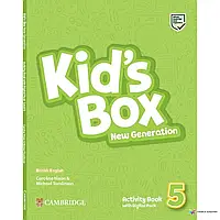 Kid's Box New Generation 5: Activity Book with Digital Pack (робочий зошит з кодом доступу онлайн)