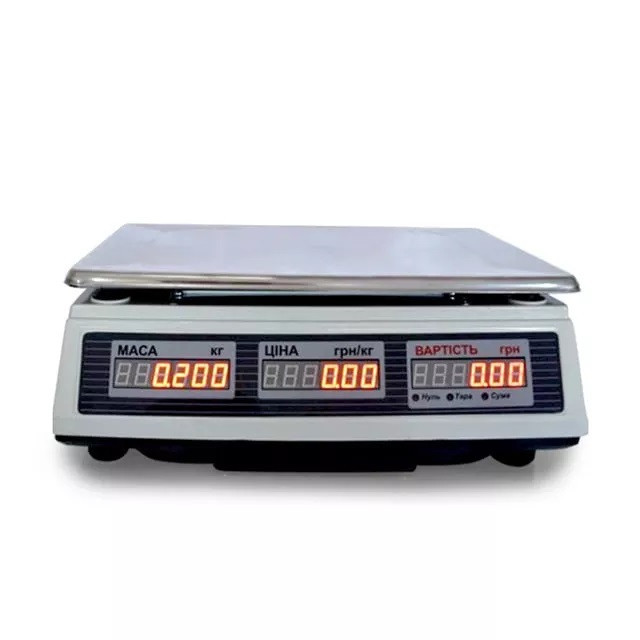 Весы торговые Промприбор ВТА-60/15-6D-AC на аккумуляторе (ВТА-60/15-6D-AC) - фото 2 - id-p2000176830