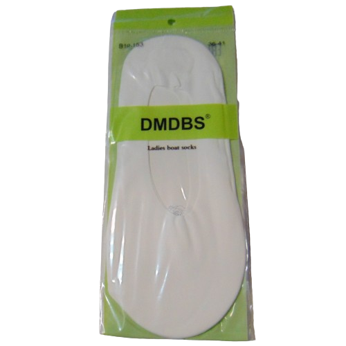 Слідки із силіконом Dmdbs 36-41 білі 19153, фото 1