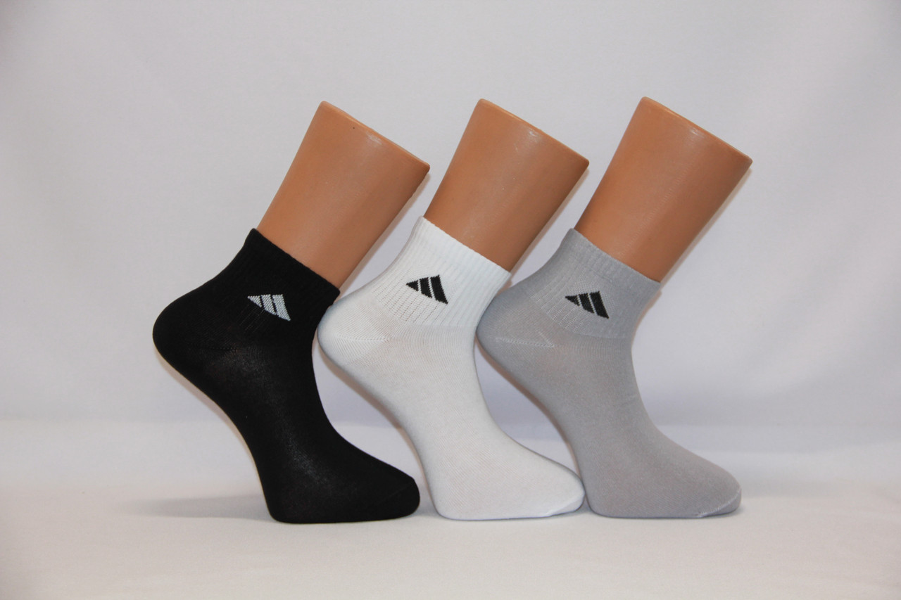 Спортивні чоловічі шкарпетки з бавовни Ф17 41-45 асорті A