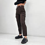 Жіночі вельветові штани карго "Urban" Батал, фото 8