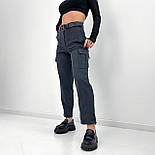 Жіночі вельветові штани карго "Urban" Батал, фото 6