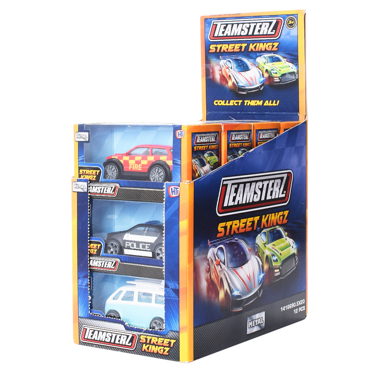 Машинка металева "Street Kingz" Teamsterz (1416690.EX20), фото 1