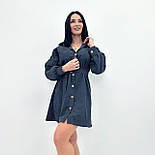 Вельветове плаття із широкими рукавами "Margo" Батал, фото 4