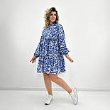 Легке жіноче плаття в стилі оверсайз "Lichi" Батал, фото 7