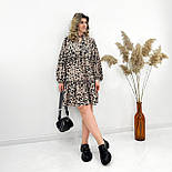 Легке жіноче плаття в стилі оверсайз "Lichi" Батал, фото 9