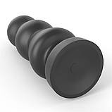 Анальний корок King-Sized Vibrating Anal Rigger 7.8", фото 7