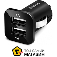 Зарядное устройство автомобильное Real-El CA-22 black 2 x USB-порт 1 А