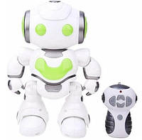 Детский Интерактивный робот Robot 8 Белый Робот с пультом управления со световыми и звуковыми эффектами