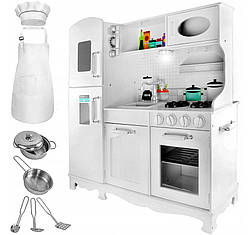 Дерев'яна кухня для дітей Kruzzel 22112 XXL