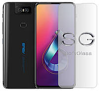 Мягкое стекло Asus Zenfone 6 ZS630KL на Экран полиуретановое SoftGlass